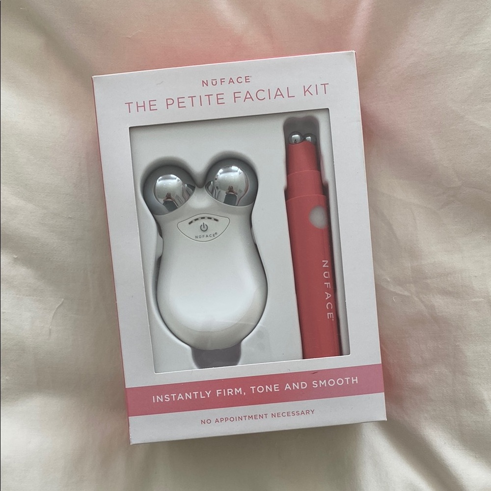 NuFACE Petite Facial Kit - White and Pink